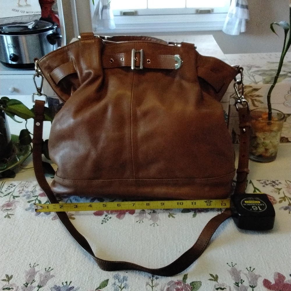 PAVA genuine leather tote bag